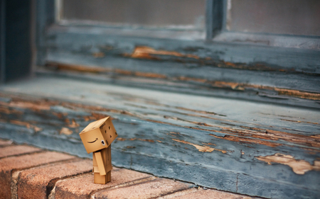 Danbo - danbo, abstract, window, photography, beautiful