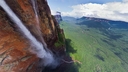 Beautiful View - view, sky, beautiful, green, mountains