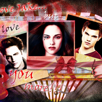 Bella, Jacob and Edward Love