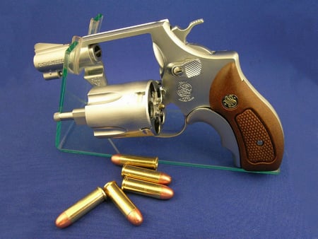 Smith & Wesson - firearm, magnum, revolver, weapon