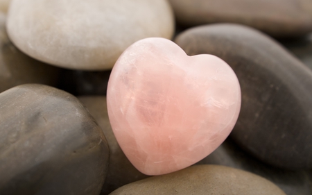 rock of love - love, stilllife, photography, valentine, nature, pretty, pink, romance, rock