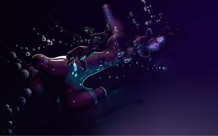 Water drops - water, cgi, fantasy, drops