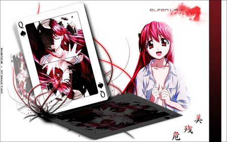 Tarot of Destiny - lilium, lucy, nyuu, elfen lied