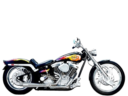 chopper - harley, chopper, bikes, harley davidson