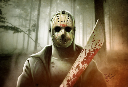 JASON VOORHEES - horror, friday the 13, icon, jason