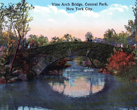 Vine Arch Bridge, Central Park