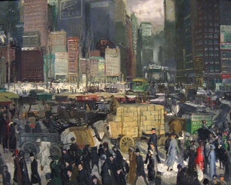 New York, 1911 - new york, urban, impressionism, 20th century