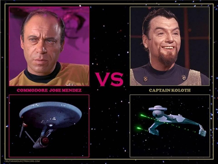 Mendez versus Koloth - koloth, star trek, trek, mendez