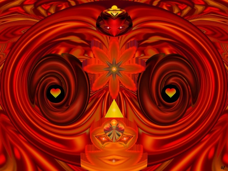 You Called - eye candy, collage, 3d, fractal, abstract