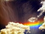 Rainbow in the sky