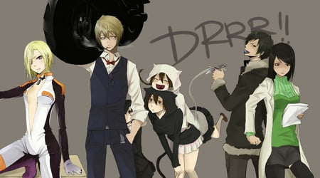 DRRR - unohana, shizuo, anime, drrr, izaya, durarara