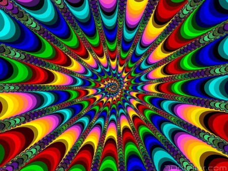 HYPNOSIS - abstract, colorful, hypnosis, trance