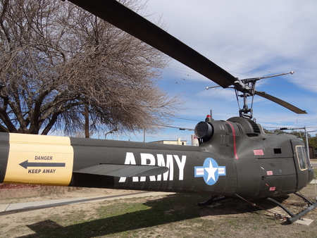 UH-1B Huey - helicopter, uh-1b, military helicopter, huey