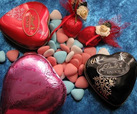 Sweet Hearts - chocolate, heart, shape, sweet