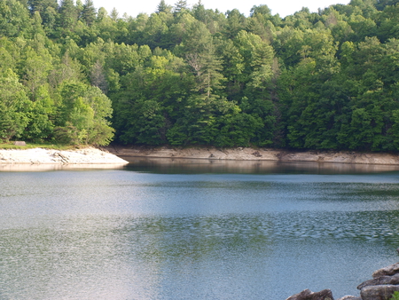 Wolf Lake - lakes, tuckasegee nc, nc, peaceful