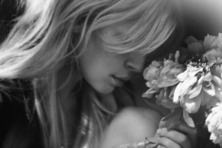 Clemence Poesy - clemence poesy, models, actresses, people, black and white, nature, french, france, beautiful, flowers, celebrity