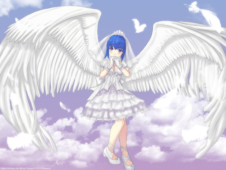 You Are Special - angel wings, beautiful, sky, angel