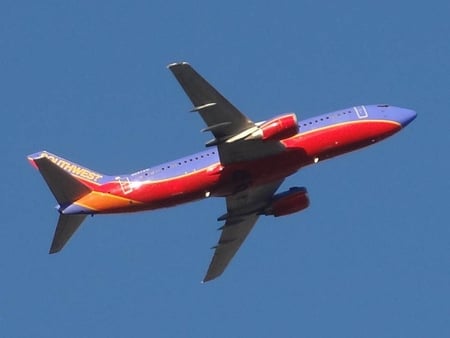 Southwest Commercial Aircraft - aircraft, plane, jet, southwest