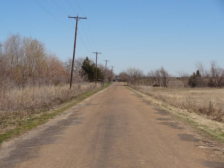 Texas Country Road - texas, sky, desert, road