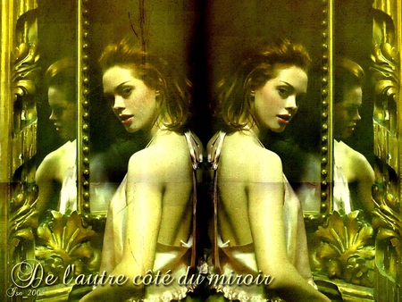 Rose McGowan - collage, witch, rose, charmed