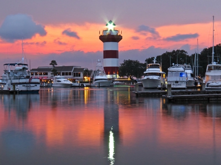 Lighthouse - boats, picture, lighthouse, beautiful