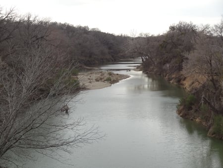 Lampasas River - texas, trees, lamapasas, river