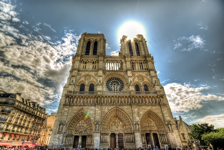 Notre-Dame - notre-dame, france, monuments, architecture, religious