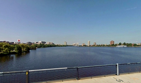 Charles River - river, water, blue, massachusetts, sky