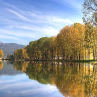 Sunny Autumn Reflections