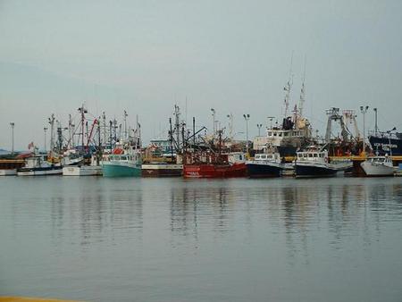 Wharf - sky, water, relaxing, boat, blue, calm