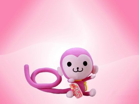 Pinky The Monkey - anime, cute, animals