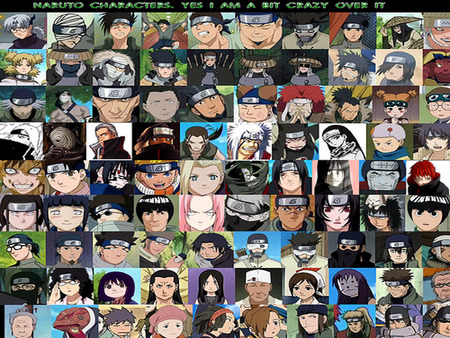 Naruto Cast - character, all, naruto