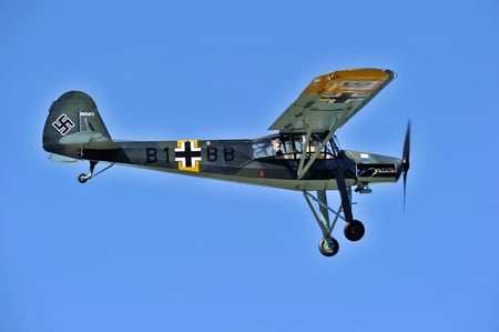 Fieseler Storch - airplane, fieseler, storch, war, german, plane, world, ww2, vintage, classic, antique, wwii