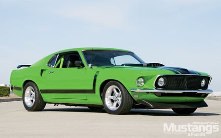 70 boss 302 - car, 302, mustang, 1970