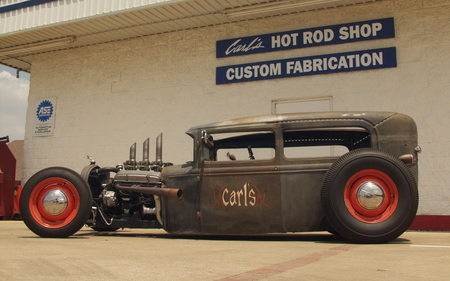 1932 model a rat rod - 1932, model a, hot rod, rat rod