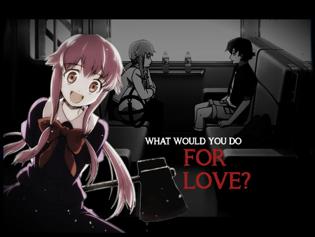 Love ? - yuno, anime, mirai, nikki