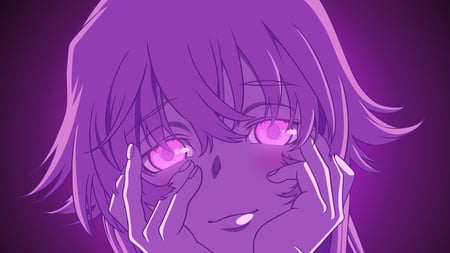 Yuno Gasai - yuno, anime, mirai, nikki