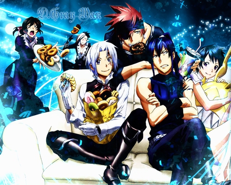 D-Gray Man - action, innocence, comedy, adventure