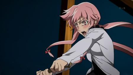 Yuno Gasai - yuno, anime, mirai, nikki