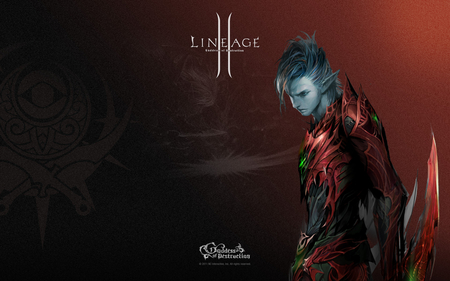 Lineage II - goddess of destruction, game, digital art, assassin, stunning, cg, elf, digital painting, style, fantasy, lineage, hd, lineage ii, action, adventure, video game