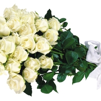 Bouquet of White Roses for my sweet friend Helen (caramelie )