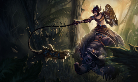 League Of Legends - Sabretusk Sejuani - game, lol, sejuani, league of legends, sabretusk