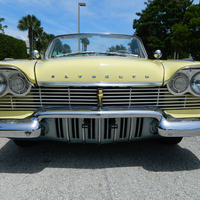 1957 Plymouth Yellow