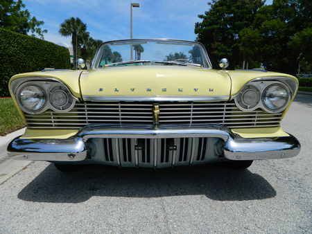 1957 Plymouth Yellow - mopar, 1957, yellow, plymouth