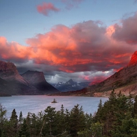 Wild Gooose Island, Glacier National Park