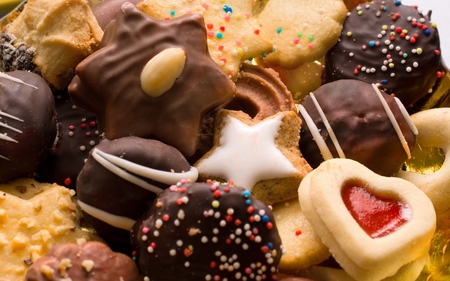 Cookies - sweets, nice, delicious, wonderful, cookies, abstract, amazing, tasty, pretty, beautiful, biscuits