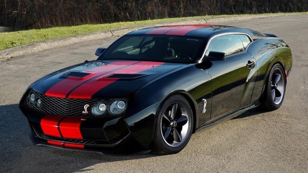 Ford Torino by Shelby Concept - prototype, ford, shelby, black, muscle, car, torino, red, concept