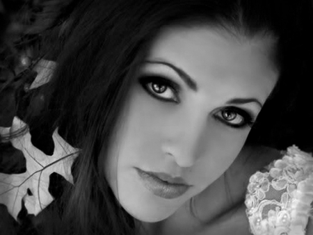 The Way You Look at Me - woman, special, beautiful, photography, eyes, photoshop, face, black and white