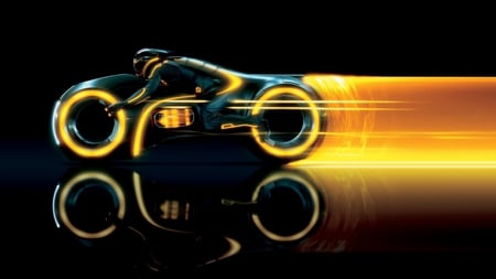 Tron Legacy Bike - speed, bike, tron legacy, kumaresh