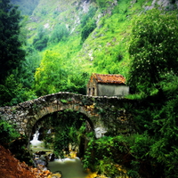 Old stone bridge